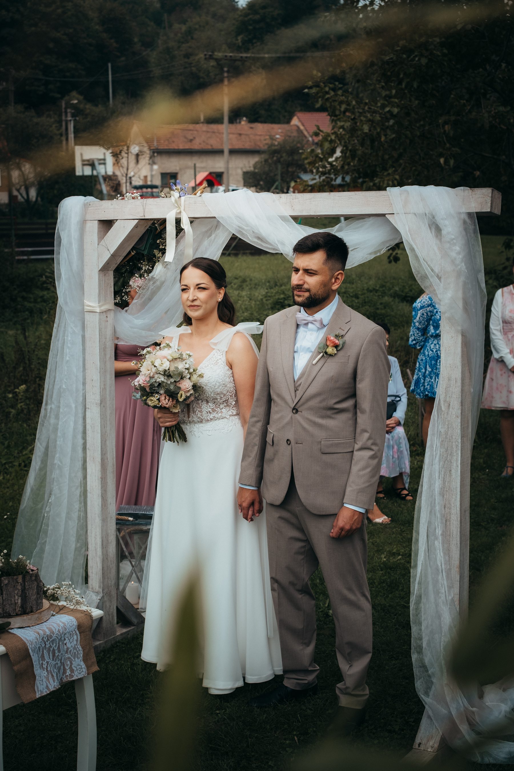 Gratulace po obřadu